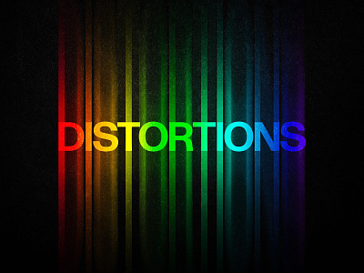 Freebie: Color Distortion Text Effect