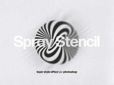 Spray Stencil Layer Style dirty download grunge mockup paint paper pixelbuddha psd splatter spray stamp template