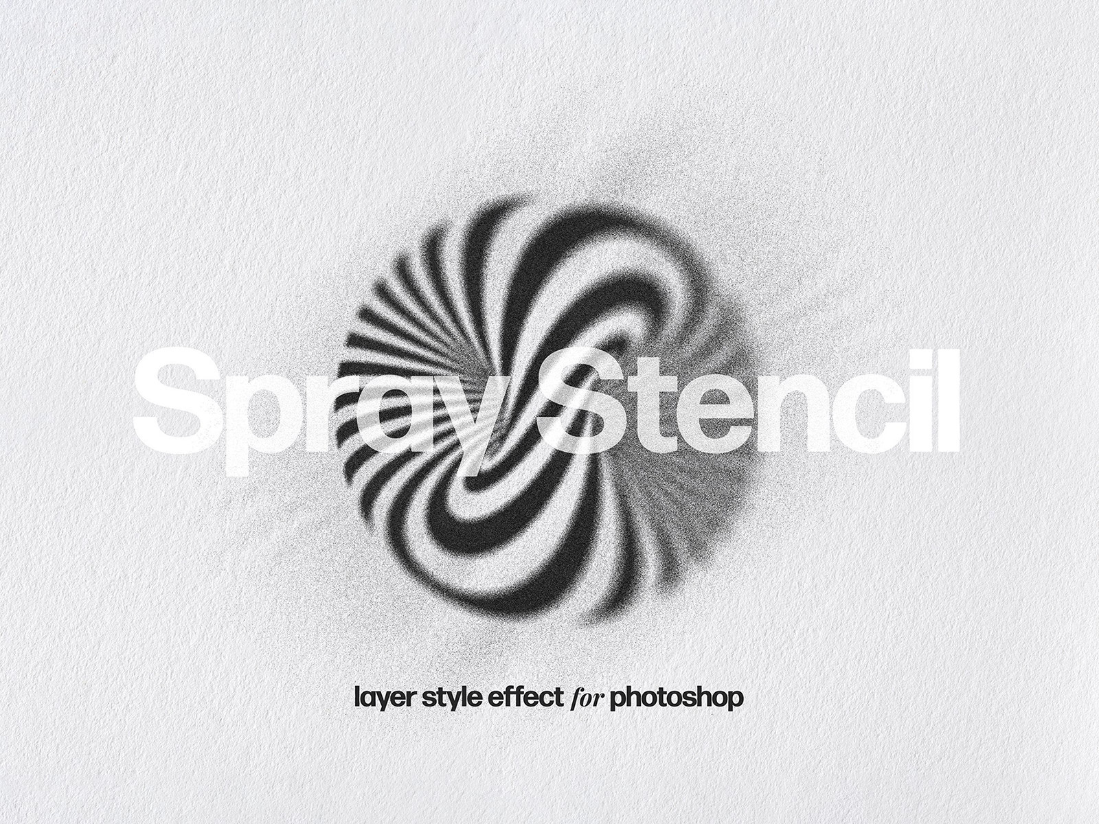 Spray Stencil Layer Style by Pixelbuddha on Dribbble