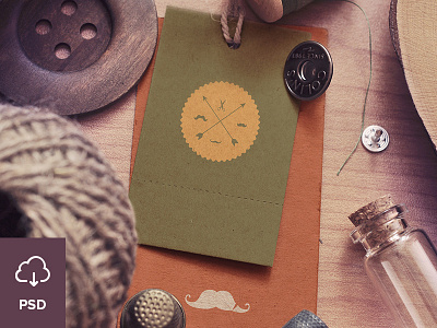 Freebie: Vintage Label Mock-Ups