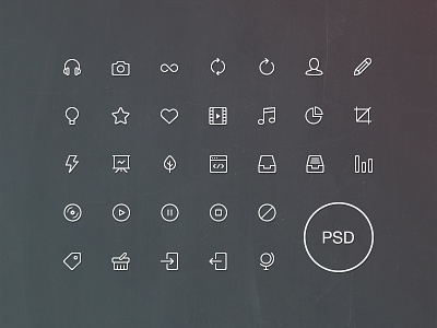 Freebie: Line Icons Set Vol.2