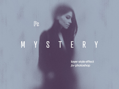 Mystery Photoshop Effect action blur download duotone effect ghost layer photo pixelbuddha plus style