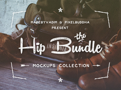 Hip Bundle: mockups collection