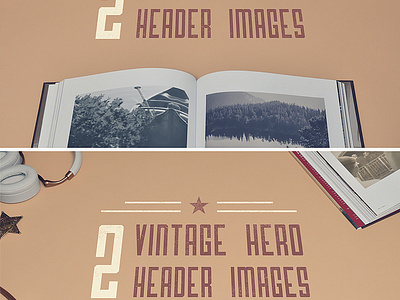 Download Freebie 2 Vintage Hero Header Images By Pixelbuddha On Dribbble