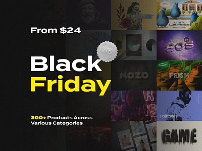 Black Friday Bundle 2021 black bundle discount download friday pixelbuddha sale