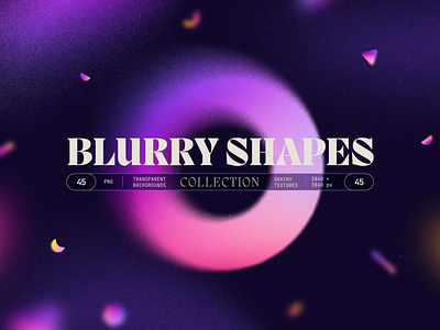 Blurry Gradient Shapes