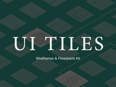 Freebie: UI Tiles flowcharts free freebie pixelbuddha set sitemaps toolbox ui ui tiles