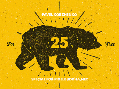 Freebie: 25 Hand-Drawn Animal Pack download elements hand draw pixelbuddha vector vectors