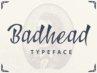 Freebie: Badhead Typeface