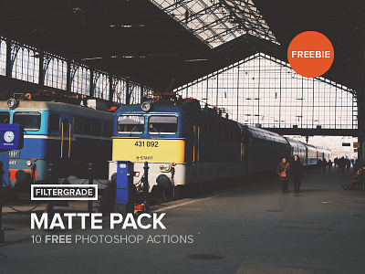 Freebie: 10 Matte Actions Pack