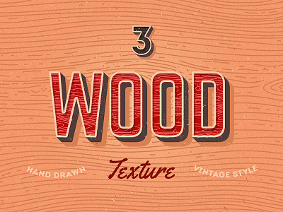 3 Vector Wood Textures