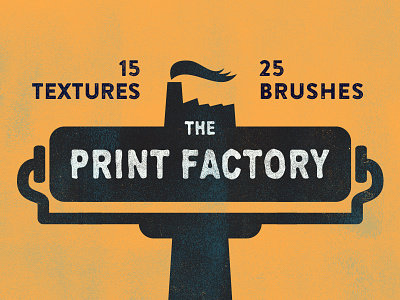 Freebie: The Print Factory Free brushes free freebie pixelbuddha texture textures