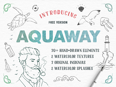 Freebie: AquaWay Free Vector Pack