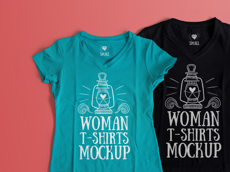 Download Freebie: Woman T-Shirt Mockup by Pixelbuddha on Dribbble