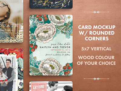 Freebie: Holiday Card Mockup