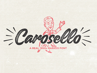 Carosello Free Font font free freebie pixelbuddha typeface