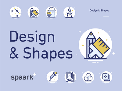 25 Design & Shapes Icons design download icons pixelbuddha shape