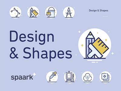 25 Design & Shapes Icons