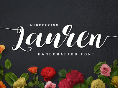 Freebie: Lauren Script Font