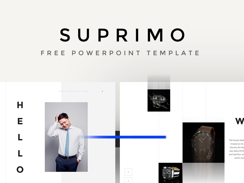 Suprimo PowerPoint Template template powerpoint suprimo pixelbuddha