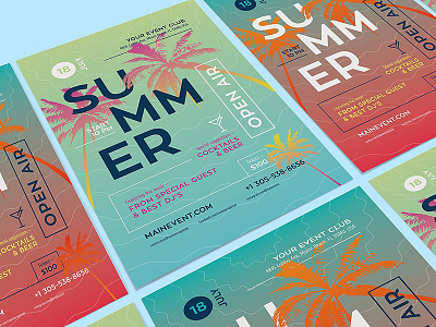 Freebie: Summer Poster Template