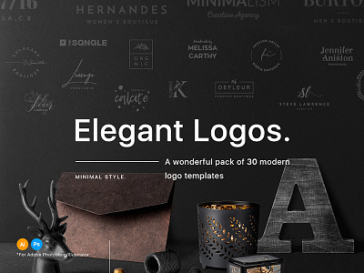 30 Elegant Logo Templates