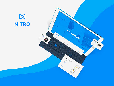 Nitro Web UI Kit design download interface pixelbuddha ui ui kit web website