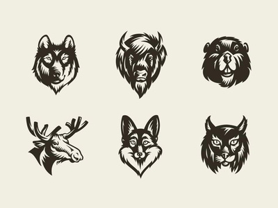 Freebie: Savage Animals Vector Bundle