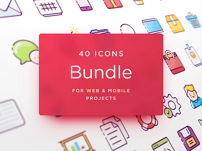 Freebie: Web & Mobile Icons Bundle