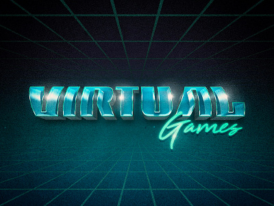 Back to the 80s Retro Text Effects #3