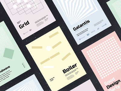 Freebie: Minimalistic Poster Templates