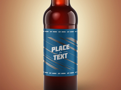 Beer Bottle PSD Mockup beer bottle download mockup mockups pixelbuddha product psd showcase template