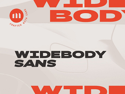 Widebody Sans Serif Font