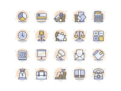 Freebie: Business Flat Icons Kit