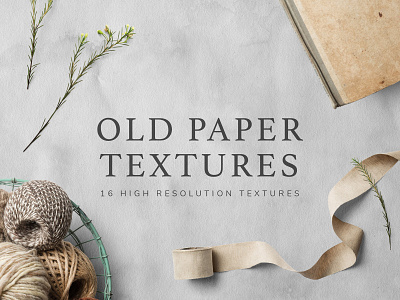 Freebie: Vintage Paper Textures Set