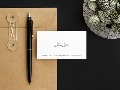 Freebie: Scandi Business Card Mockups branding business card card free freebie minimal mockup pixelbuddha showcase template