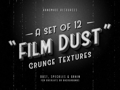 Freebie: Film Dust Grunge Textures