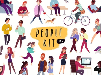 People Illustrations Kit