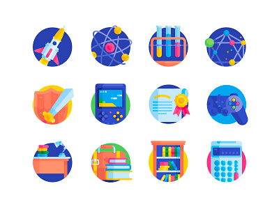 Freebie: Nerd Free Flat Icons