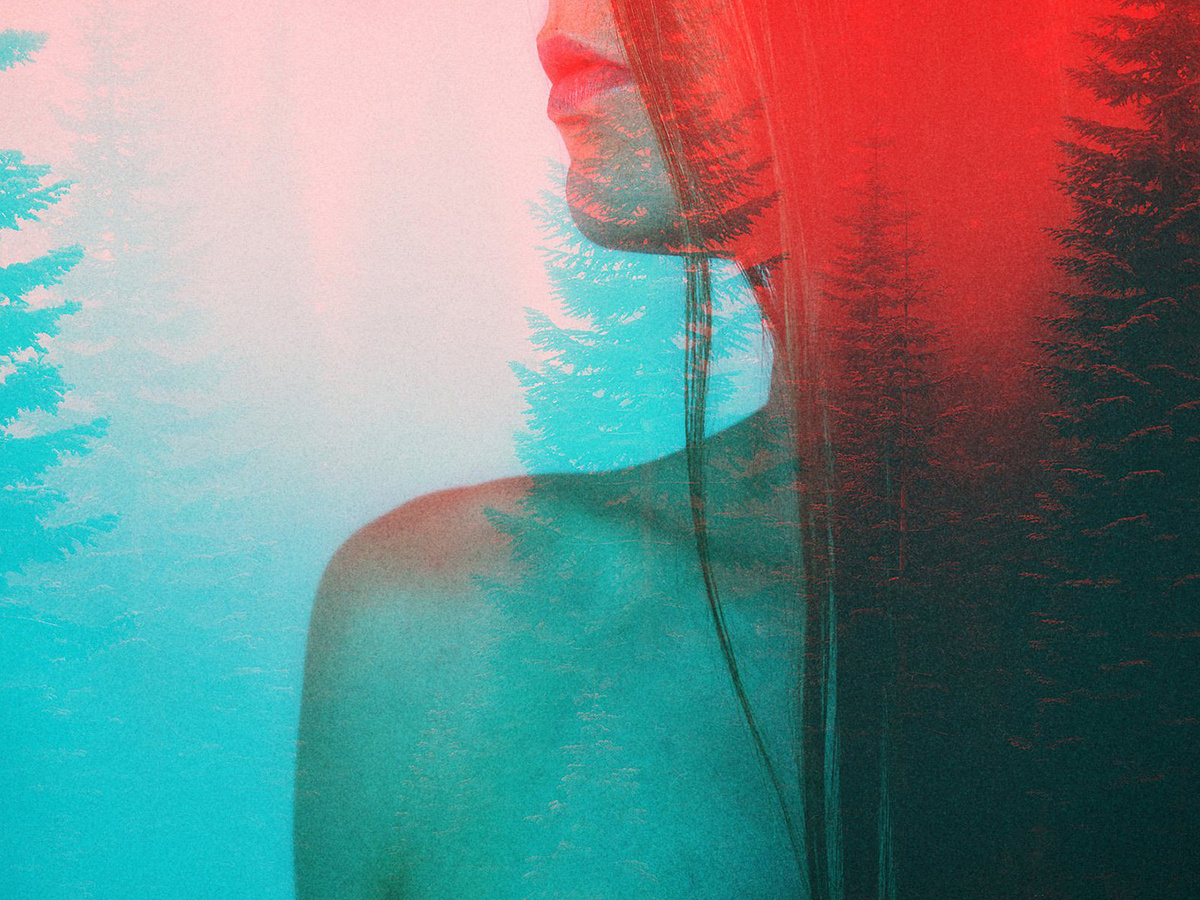 Double Color Exposure Effect By Pixelbuddha On Dribbble