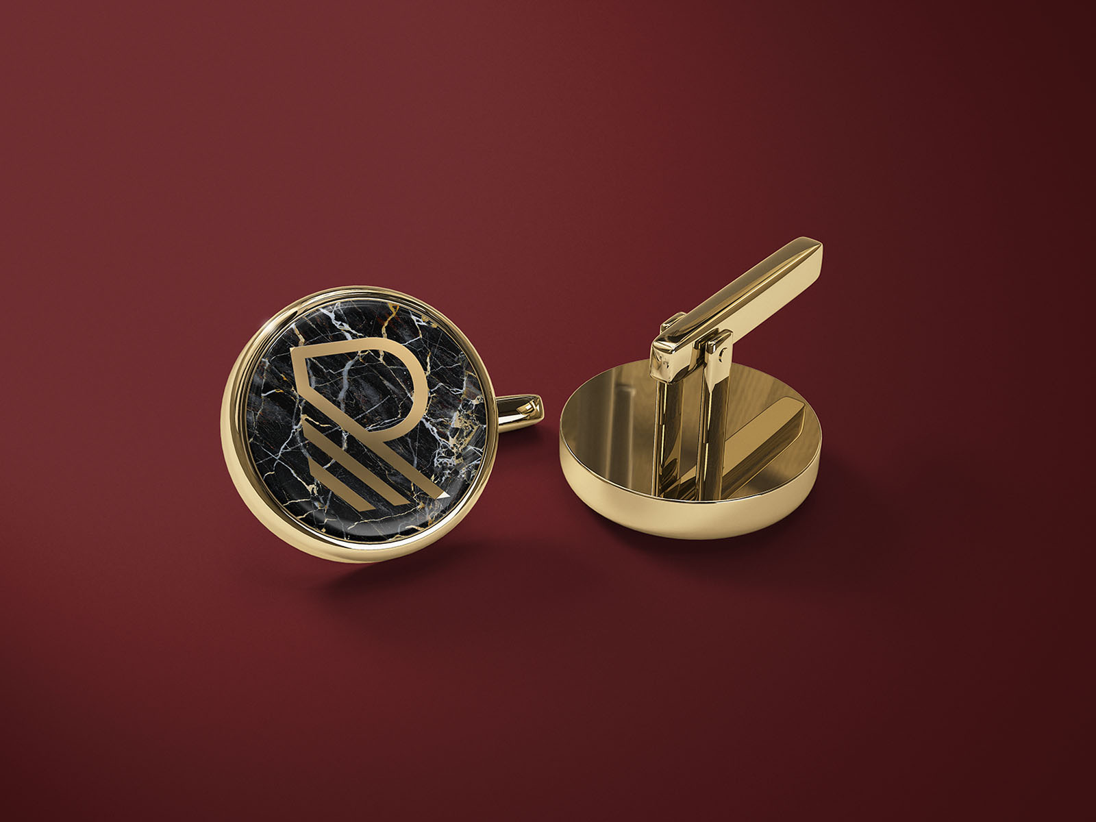 Cufflinks Mockup Set by Pixelbuddha on Dribbble