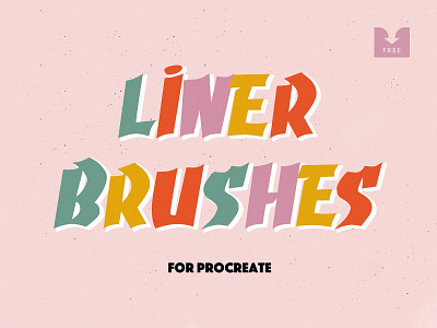 Freebie: Liner Procreate Brushes brush brushes download free freebie ipad lettering liner pixelbuddha procreate procreate brushes procreateapp sketch