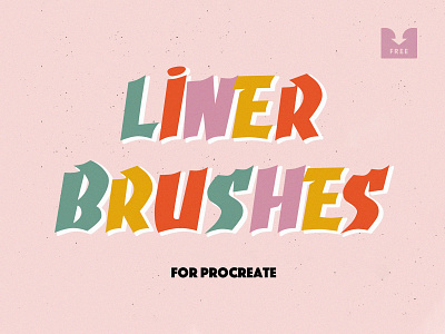 Freebie: Liner Procreate Brushes
