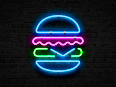 Neon Underground PS Effect bar download effect glow light neon neon sign photoshop sign text tube