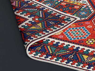 Woven Rug Mockup Set