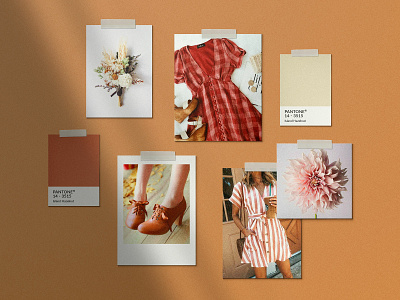 Realistic Mood Board Mockups