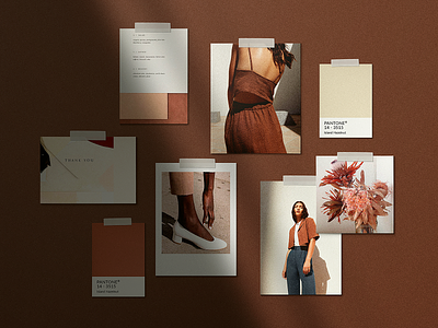 Realistic Mood Board Mockups