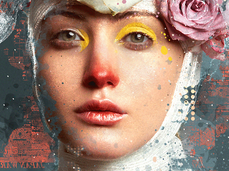 Mixed Media Action by Pixelbuddha on Dribbble