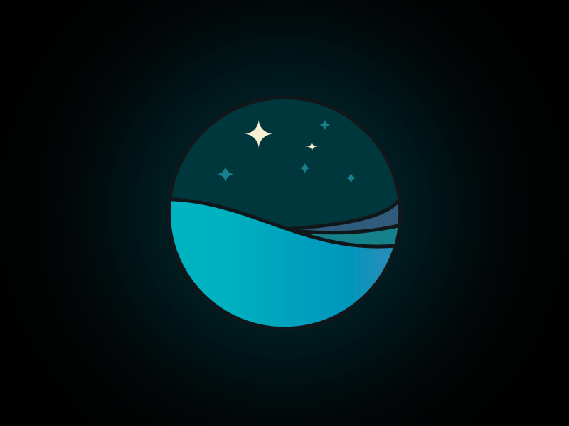 Whale in night ae animation best dark icon illustration night star whale