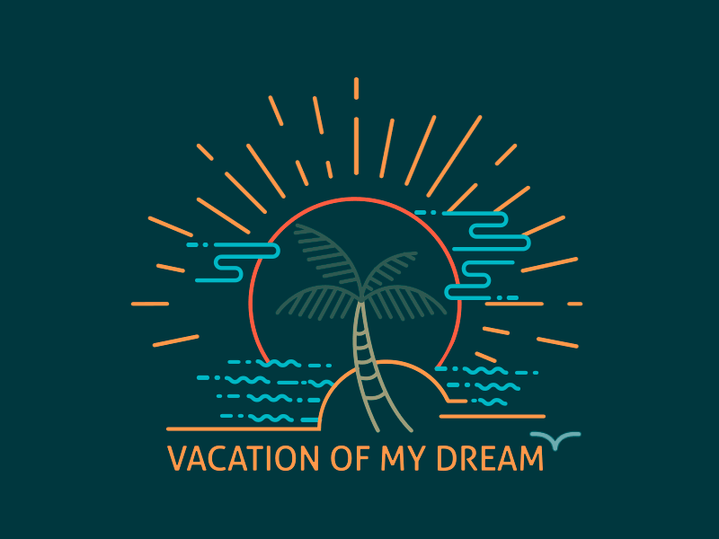 Gif About Vacation ae android app beach countdown design gif ios myday summer wallpapers